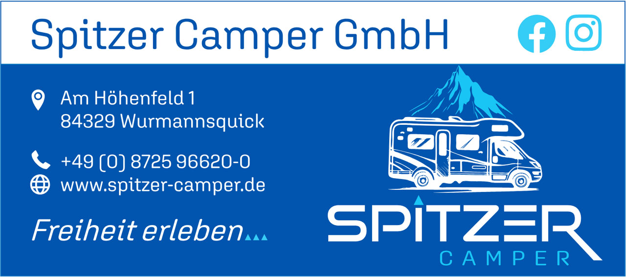 Wohnmobile und Wohnwagen kaufen oder mieten bei Spitzer Camper